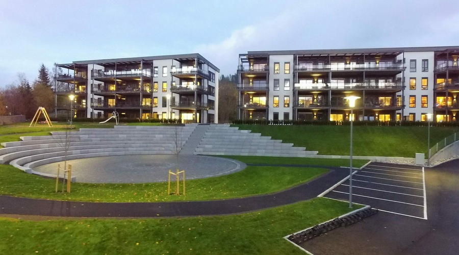 Grua Torg Lunner kommune